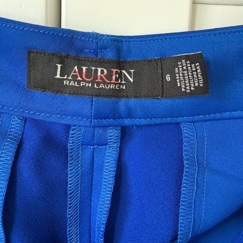 LAUREN RALPH LAUREN Wide Leg Pleated Pants - Picture 7 of 12